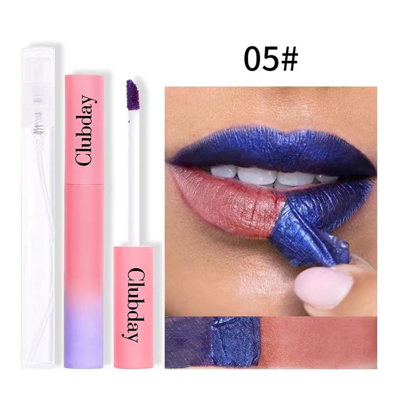 Waterproof Peel-Off Lipgloss Matte Lip Tinted Long Lasting Lipstick Lip Glaze Makeup Beauty Sexy Red Tear-Off Lip Stain Cosmetic