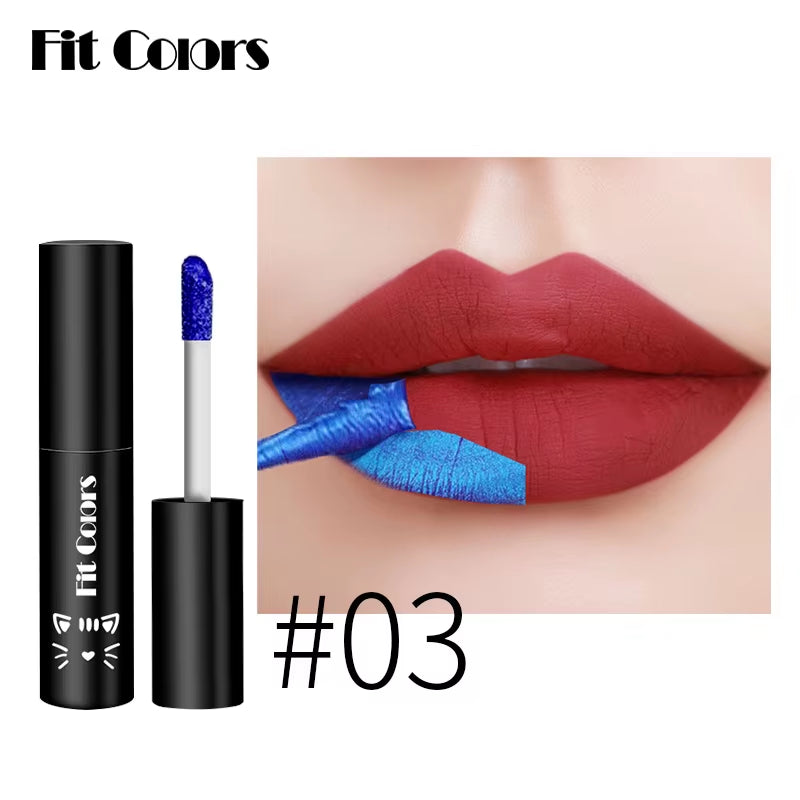 Waterproof Peel-Off Lipgloss Matte Lip Tinted Long Lasting Lipstick Lip Glaze Makeup Beauty Sexy Red Tear-Off Lip Stain Cosmetic