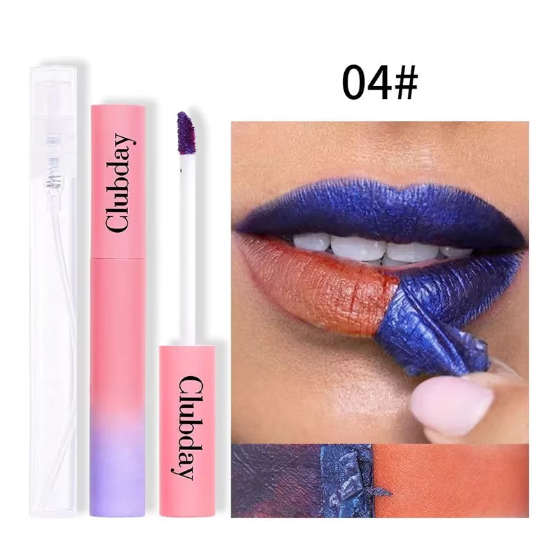 Waterproof Peel-Off Lipgloss Matte Lip Tinted Long Lasting Lipstick Lip Glaze Makeup Beauty Sexy Red Tear-Off Lip Stain Cosmetic